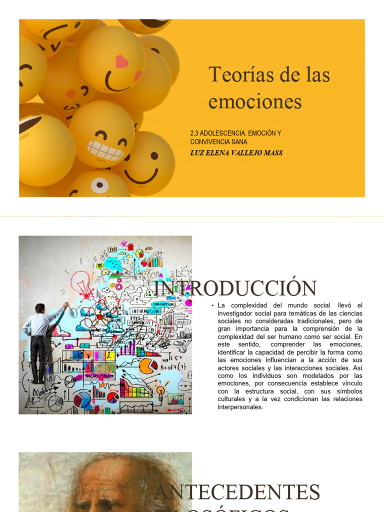 Teorías de Las Emociones | PDF