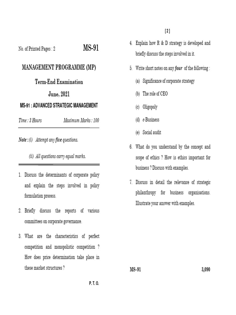 Ms 91 2 merged download free pdf strategic management governance