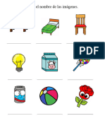 Escribe El Nombre de Las Imágenes