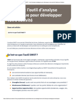 Le SWOT - L'outil D'analyse Stratégique Pour Développer Votre Activité - Bpifrance Création