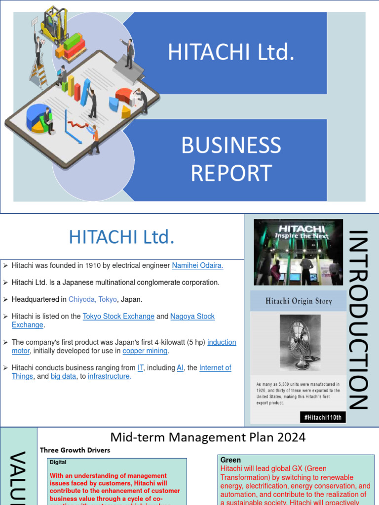 HITACHI | PDF | Innovation | Sustainability