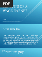 Benefits of A Wage Earner