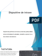 Dispozitive de Intrare