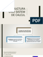 Structura Unui Sistem de Calcul