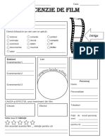 Fișe de Lucru: Recenzie Film