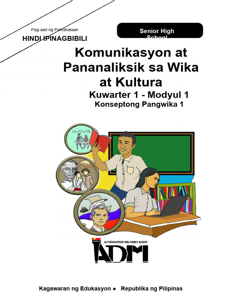 Q1 Modyul 1 Komunikasyon at Pananaliksik 1 | PDF