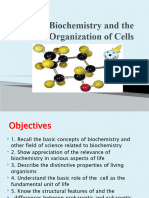 1 - Biochemistry and The Organization of Cells