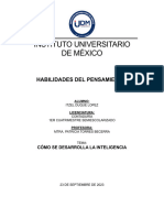 HP Como Se Desarrolla La Inteligencia Itzel Duque Lopez 1er Cuatrimestre Contaduria Semiescolarizado