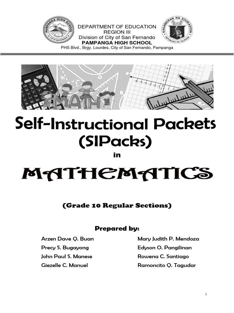 GRADE 10 MATHEMATICS Full PDF Numbers Sequence