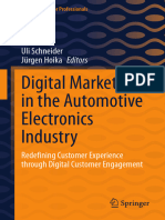 Digital Marketing in The Automotive Electronics Industry: Uli Schneider Jürgen Hoika Editors