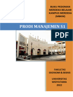 Pedoman MBKM Prodi Manajemen s1 2022