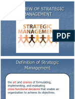 Overview of Strategic Management