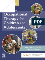 Case-Smiths Occupational Therapy For Children and Adolescents - Ebook (Jane Clifford OBrien Heather Kuhaneck)