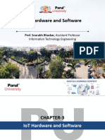 Iot Hardware and Software: Prof. Sourabh Bhaskar, Assistant Professor