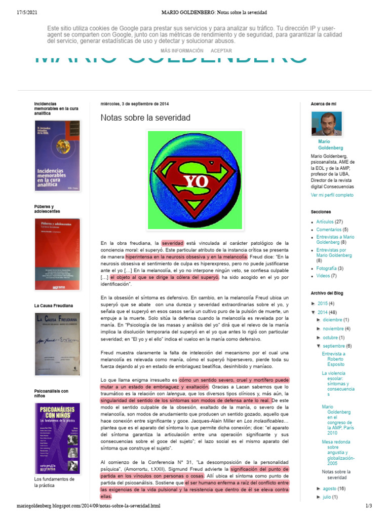 2001 mario goldenberg notas sobre la severidad pdf carn de