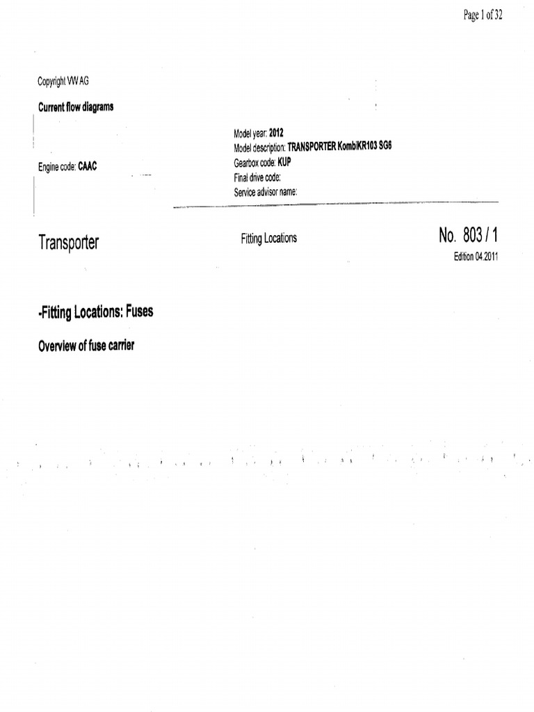 T5 Fuse Etc Info | Download Free PDF | Fuse (Electrical) | Land Vehicles