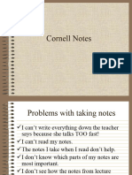 Cornell Notes Powerpoint