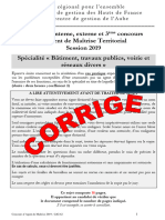 Annales Concours Agent de Maitrise 2019 Corrige Cas Pratique BTPVR Int Ext 3e 09062020