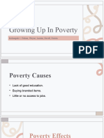 Growing Up in Poverty - Kelompok 1 - XII DG