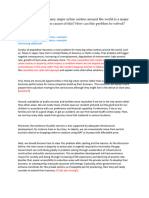 Problem-Solution Type IELTS Part 2