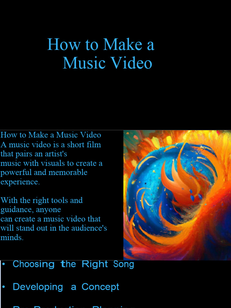 how-to-make-a-music-video-pdf