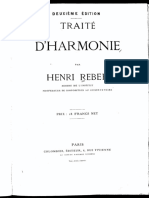 Traite D'harmonie Reber - 2nd - Ed