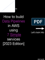 How To Build Data Pipelines On AWS - Reference Workflow