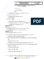 Devoir de Contrôle N°2 - Math - 2ème Sciences (2019-2020) MR Maayoufi