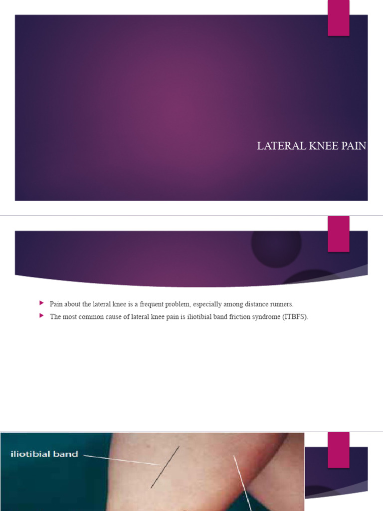 Lateral & Medial Knee Pain 2 | Download Free PDF | Knee | Running