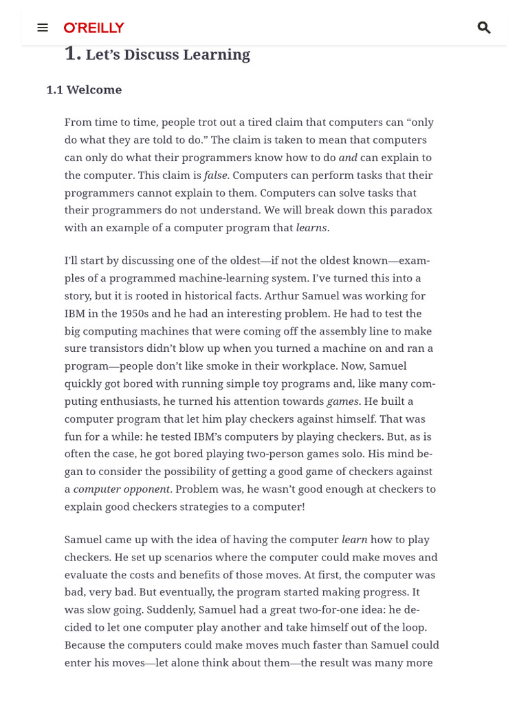 Let's Discuss Learning - Machine Learning With Python For Everyone | PDF