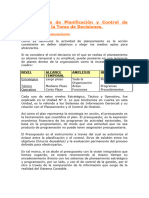 Unidad 4 Punto D. Sistemas de Planificación y Control de Gestión