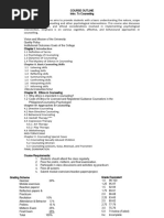 Course Outline Intro To Counseling