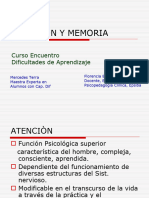 Atenciòn y Memoria