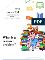 GRes 2 - Topic 4 - Research Problem