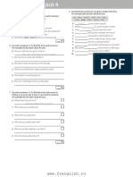 Language Hub Elementary Progress Tests U04