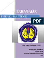 Bahan Ajar Pengukuran Teknik 2023