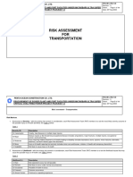 POC-M1.2-RA-0187 Risk Assessment - For Transportation On Site and Out Site The Project Rev-C