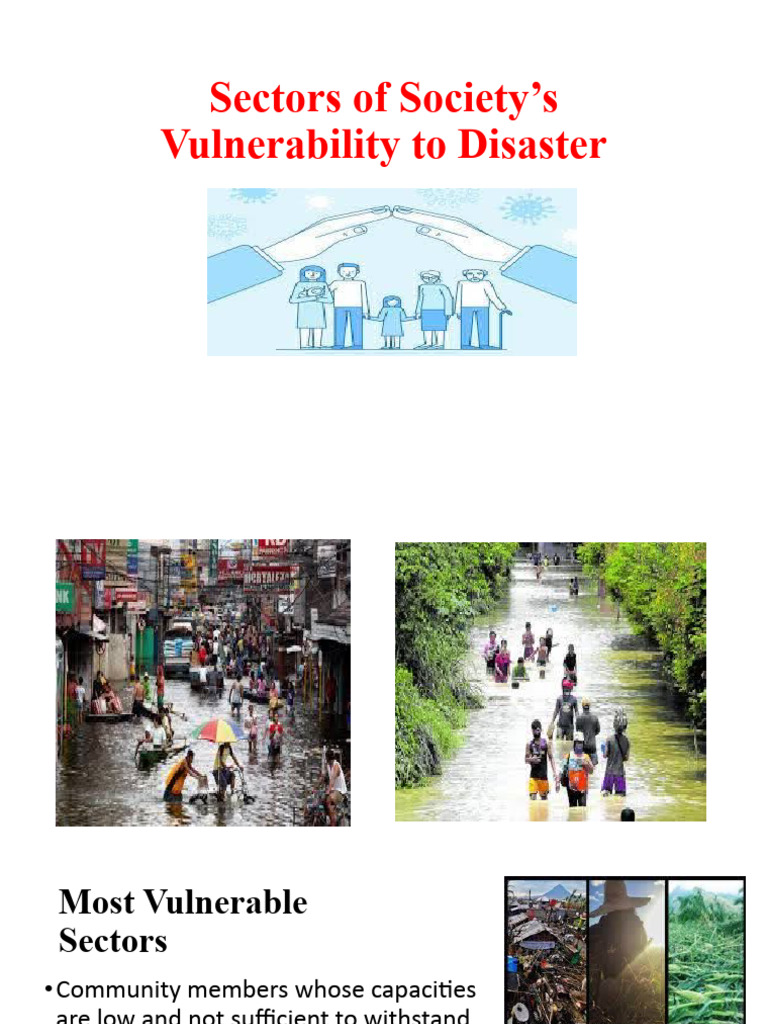 Vulnerable Sectors Ofsociety Module6 | PDF | Hazards | Emergency