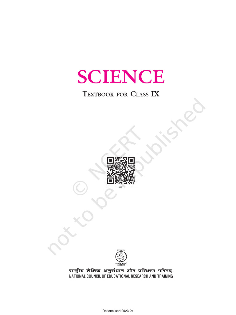 Class IX Science Textbook Overview | PDF