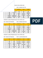 Horario 100% Aforo 2022 JN