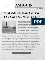 "Limang Magagandang Tanawin Sa Mindanao": Camiguin