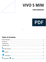 Vivo 5 Mini - PDF User Manual