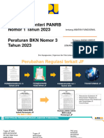 Materi - Permen PANRB 1 Tahun 2023 Dan Per BKN 3 Tahun 2023