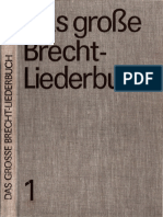 Bertolt Brecht - Das Große Brecht-Liederbuch. Band 1/3 - Lieder 1-57 (Korrigierte Fassung, Seite 119+172 Hinzugefügt)