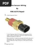 Vehicle Sensors Wiring