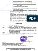 ST. Rapat Percepatan Pelaksanaan Kegiatan Dan Rencana Revisi Anggaran Tahun 2023