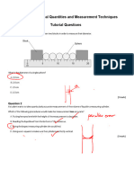 Tutorial (Annotated) 1.1 Physical Quantities and Measurement Techniques