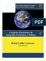Cuaderno Electrónico de Geografía Económica y Política No. 1ISBN