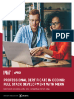 Brochure - Professional Certificate in Coding - V69