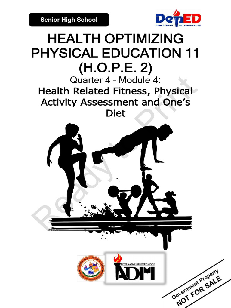 HOPE11 q4 Mod4 Healthrelatedfitnessphysicalactivityassessment v5 | PDF ...